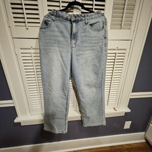 No Boundaries Light Blue Straight Leg Jeans